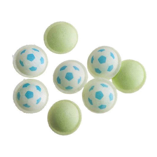 OVNIS DE OBLEA RELLENOS DE PICA PICA DE FÚTBOL 39G