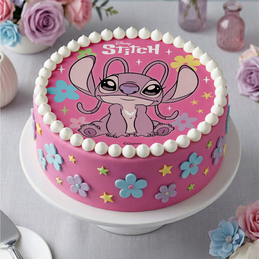 OBLEA PARA TARTAS DE ANGEL REDONDA DE 20CM