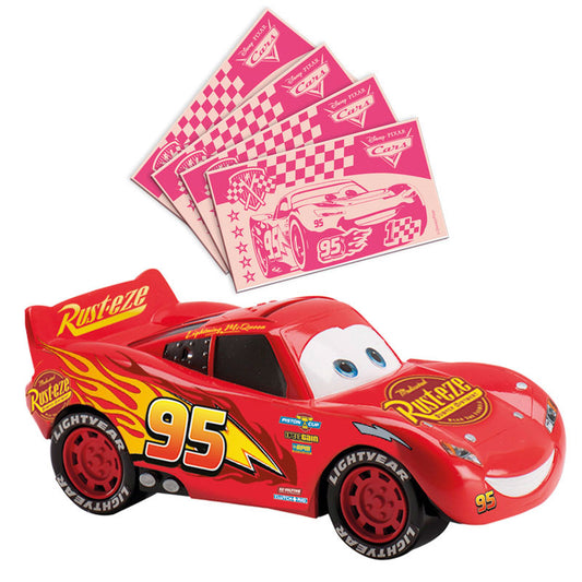 HUCHA CARS CON BILLETES DE OBLEA 10GR