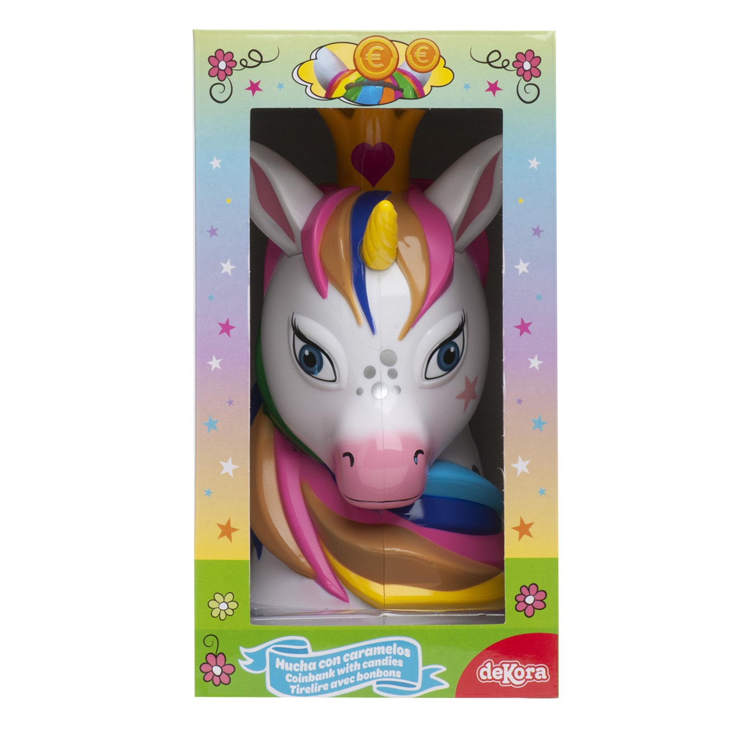 HUCHA UNICORNIO CON CARAMELOS 30GR