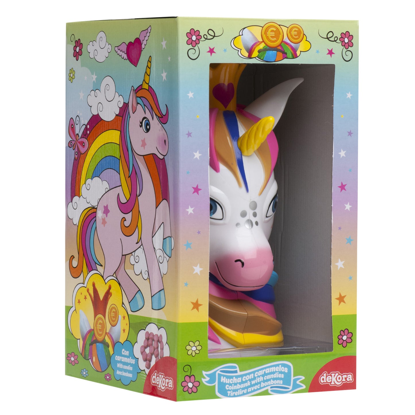 HUCHA UNICORNIO CON CARAMELOS 30GR