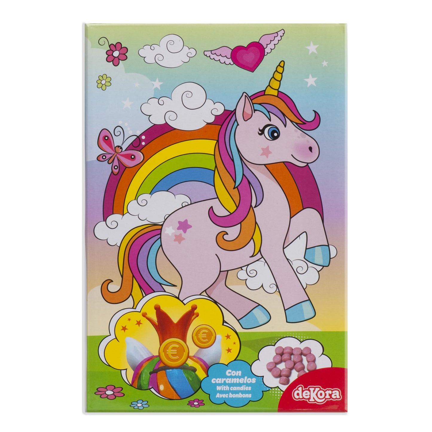 HUCHA UNICORNIO CON CARAMELOS 30GR