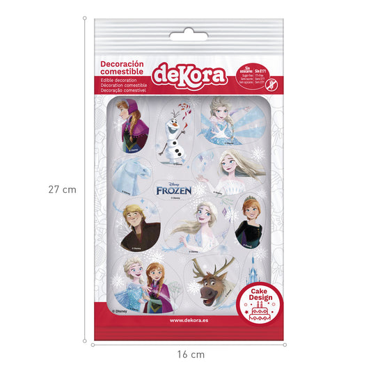 OBLEA PARA TARTAS DE FROZEN RECORTABLE