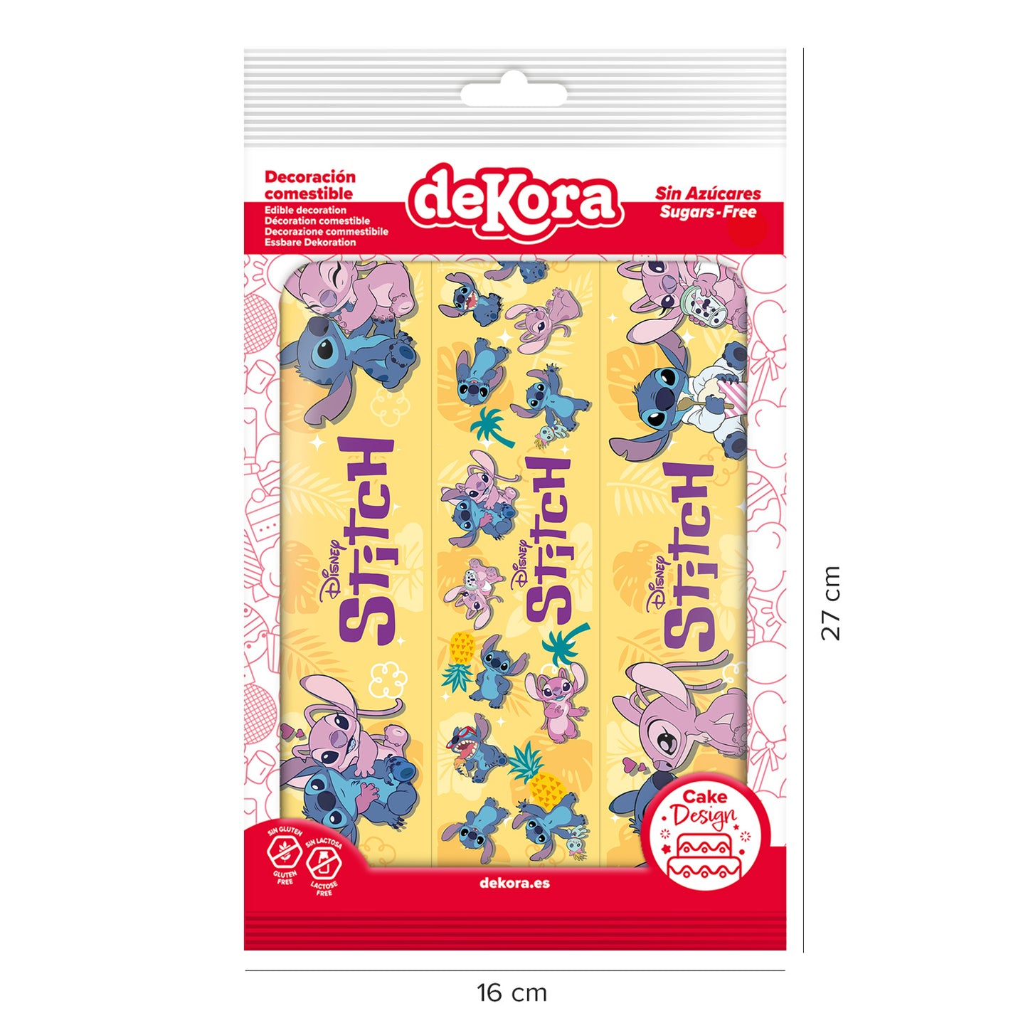RIBBON DE STITCH COMESTIBLE PARA TARTA