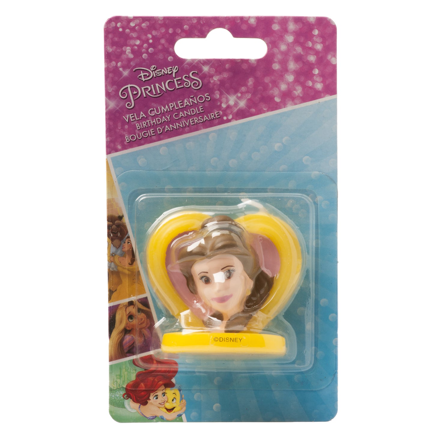 VELA PRINCESA DISNEY BELLA