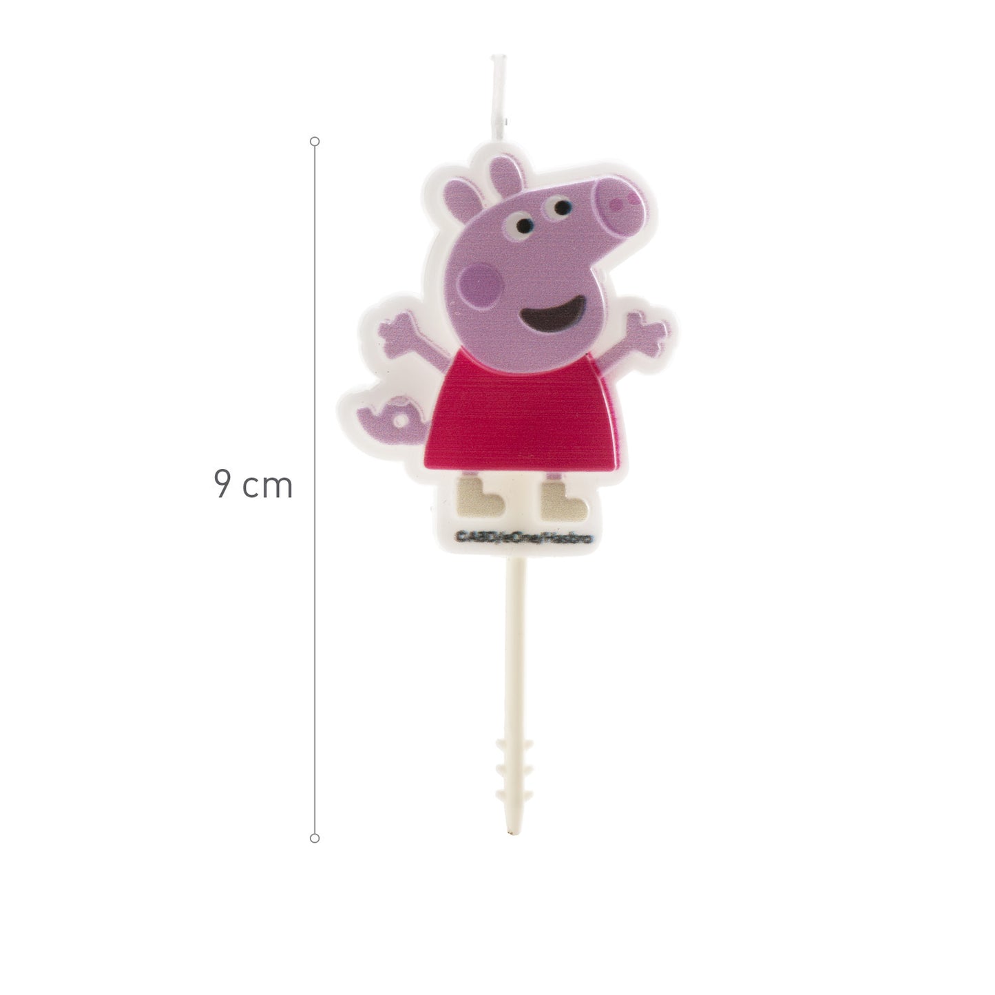 VELAS TARTA CUMPLEAÑOS PEPPA PIG 4UD