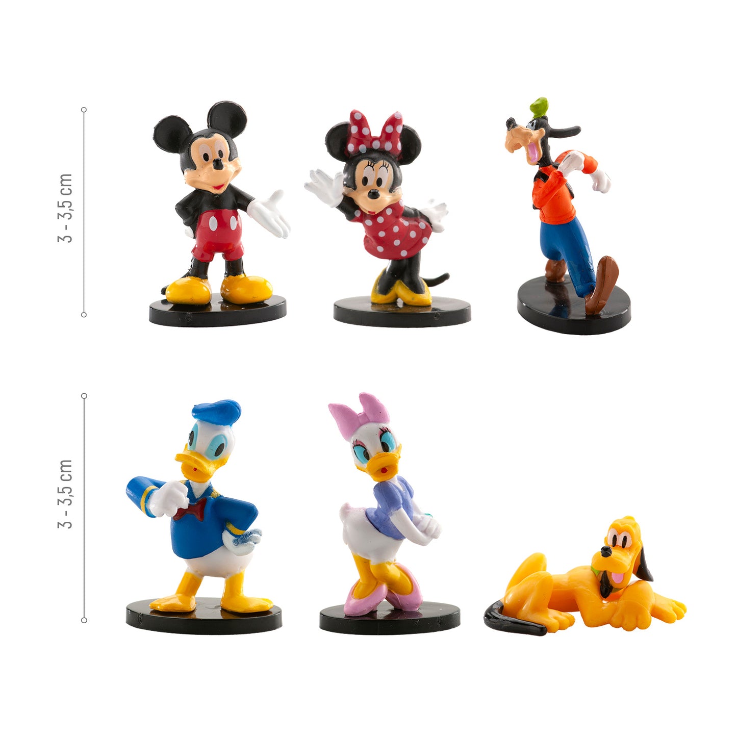 KIT PVC MICKEY & FRIENDS 3.5 CM