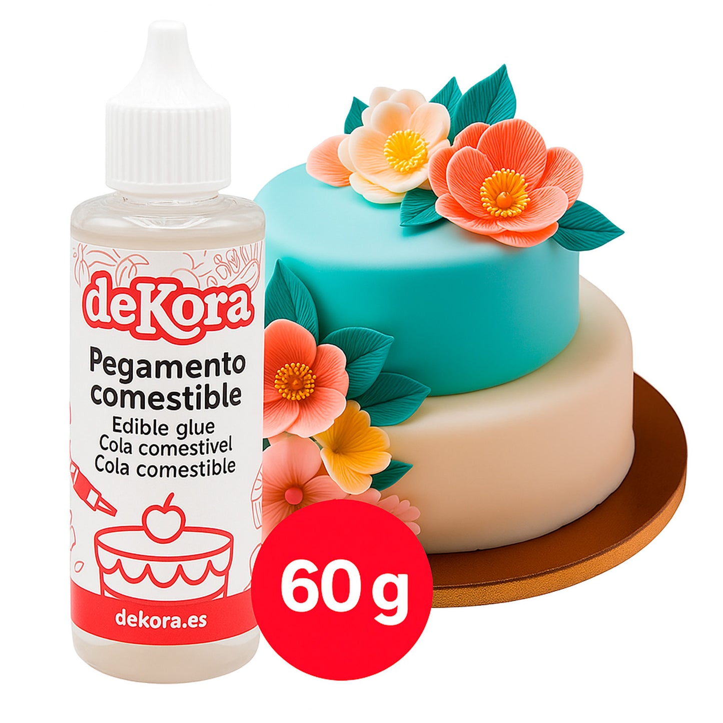 PEGAMENTO COMESTIBLE 60 GR