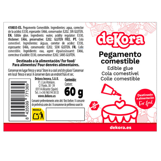 PEGAMENTO COMESTIBLE 60 GR