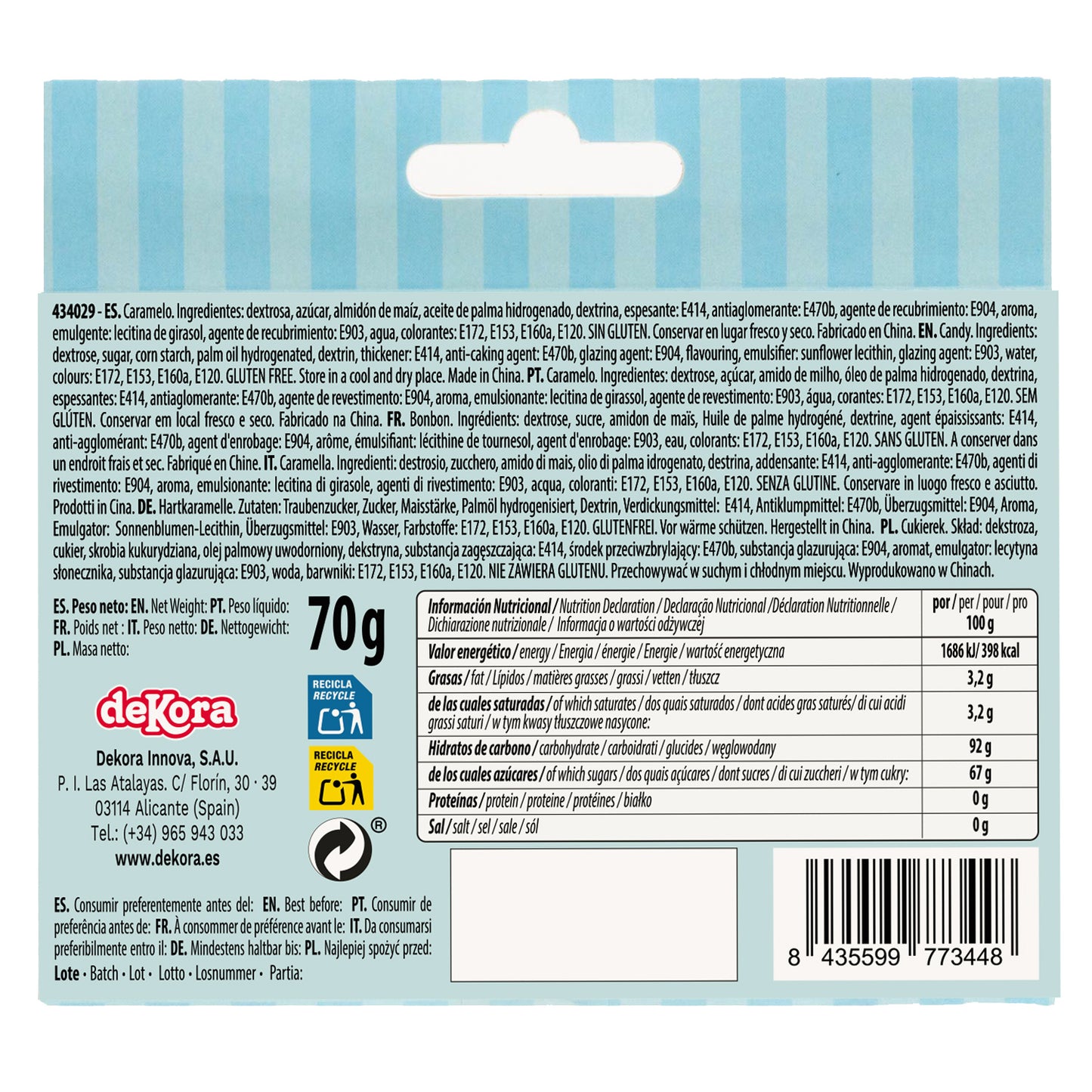 SPRINKLE MIX PIRATA 70G