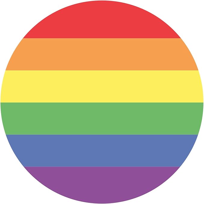 OBLEA PARA TARTAS DE LGTBI REDONDA DE 20CM