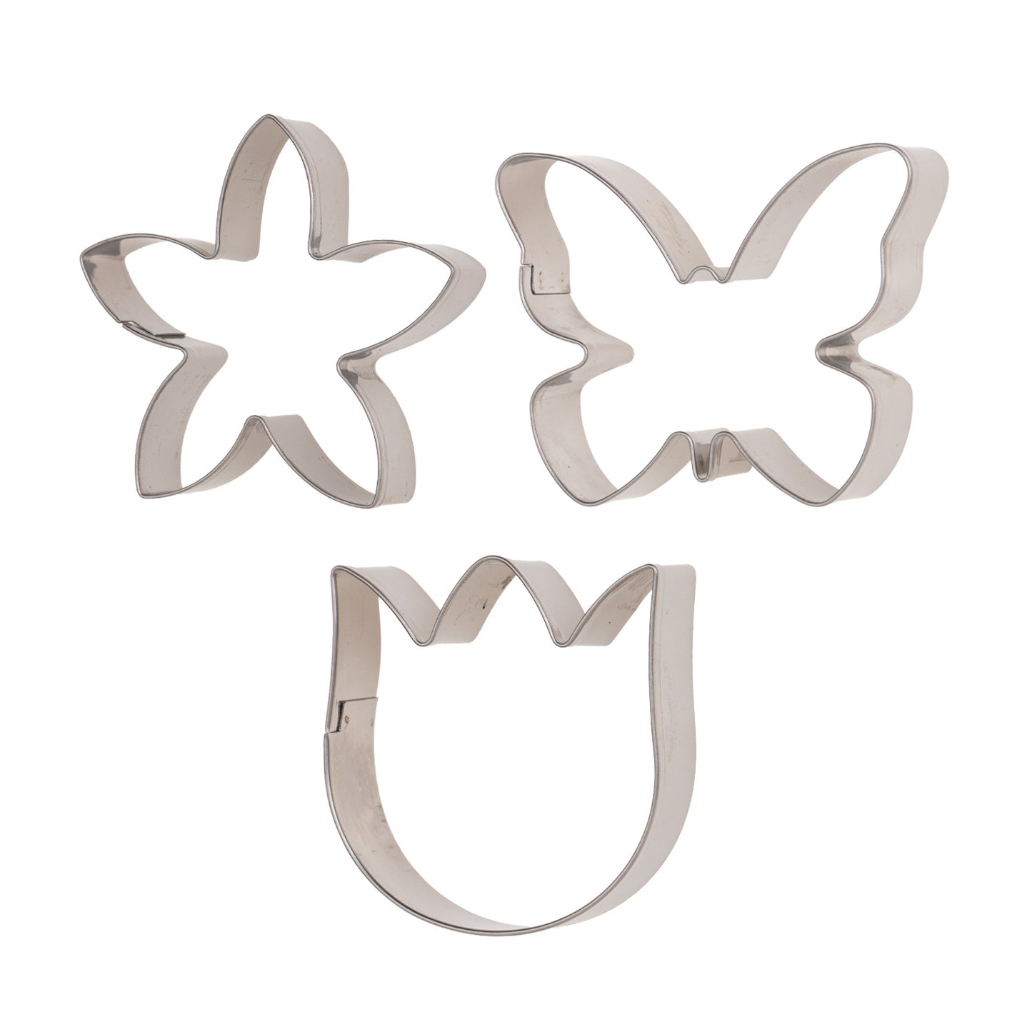 CORTADORES PARA GALLETAS DE FLORES - 2 UD
