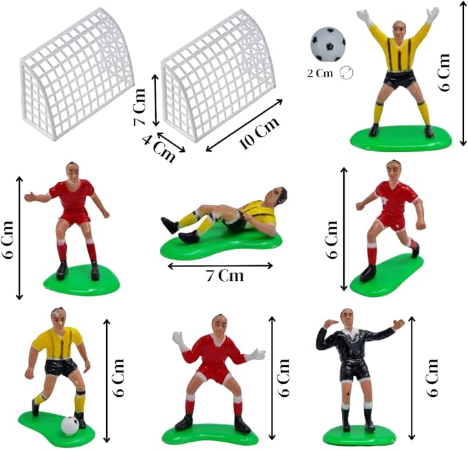 JUGADORES PARA TARTA DE FUTBOL