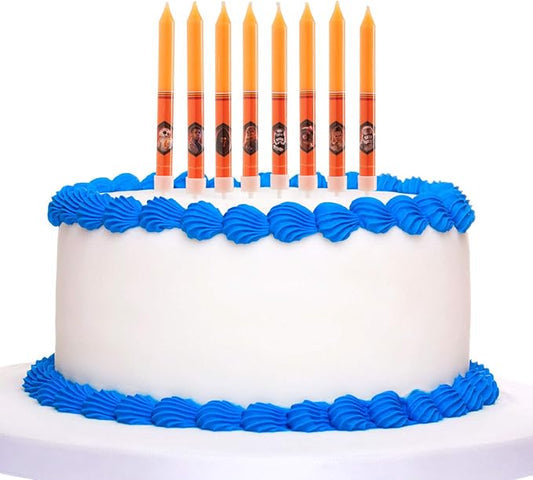 8 VELAS CERA STARWARS