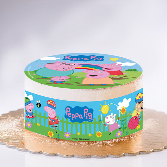 RIBBON DE PEPPA PIG COMESTIBLE PARA TARTA