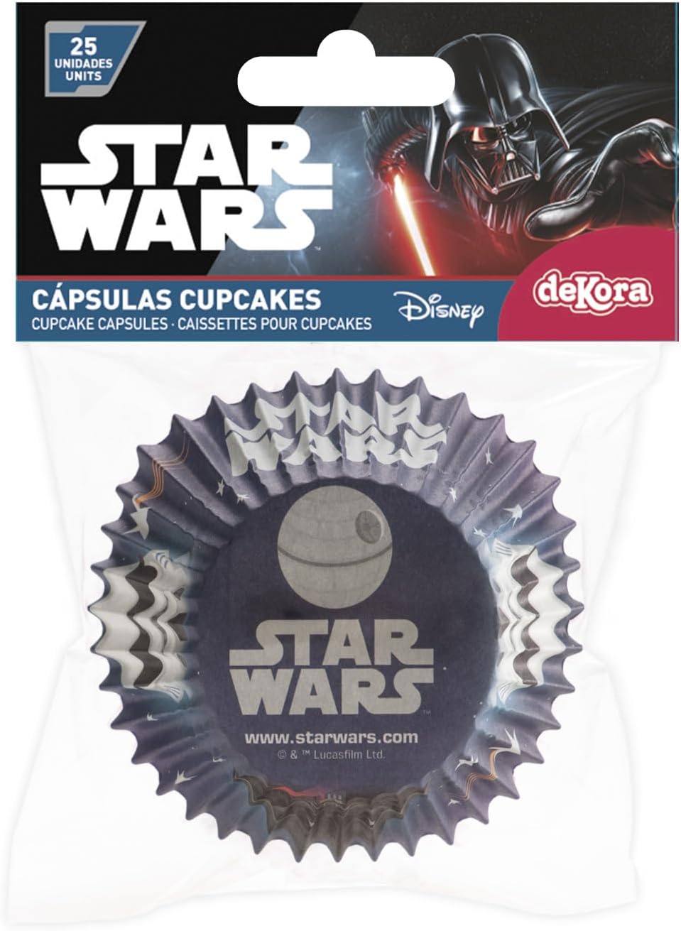 CÁPSULAS PARA CUPCAKES DE STARWARS