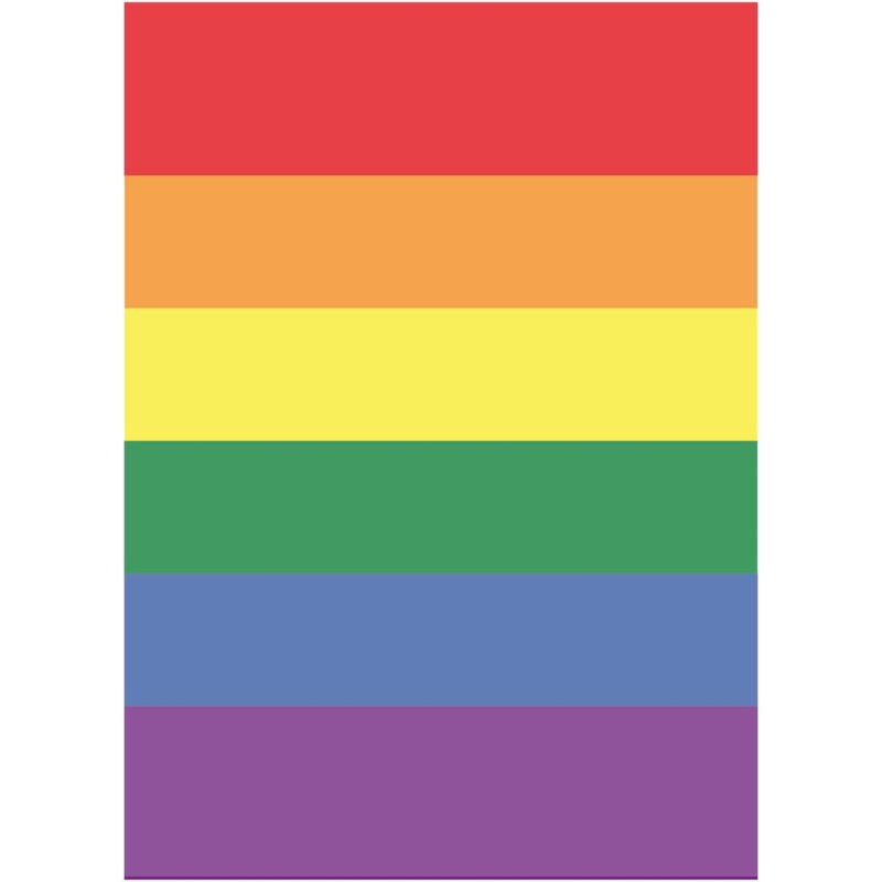 OBLEA PARA TARTAS DE LGTBI RECTANGULAR DE 15X21CM