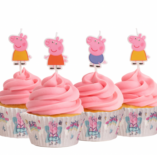CAPSULAS CUPCAKE PEPPA PIG - 25 UDS