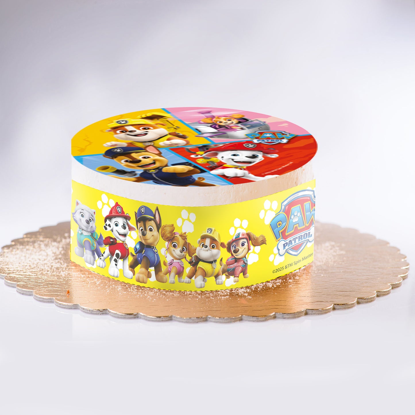 RIBBON DE PATRULLA CANINA COMESTIBLE PARA TARTA