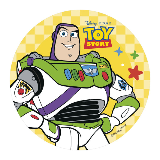 OBLEA PARA TARTAS DE BUZZ LIGHT YEAR REDONDA DE 20CM