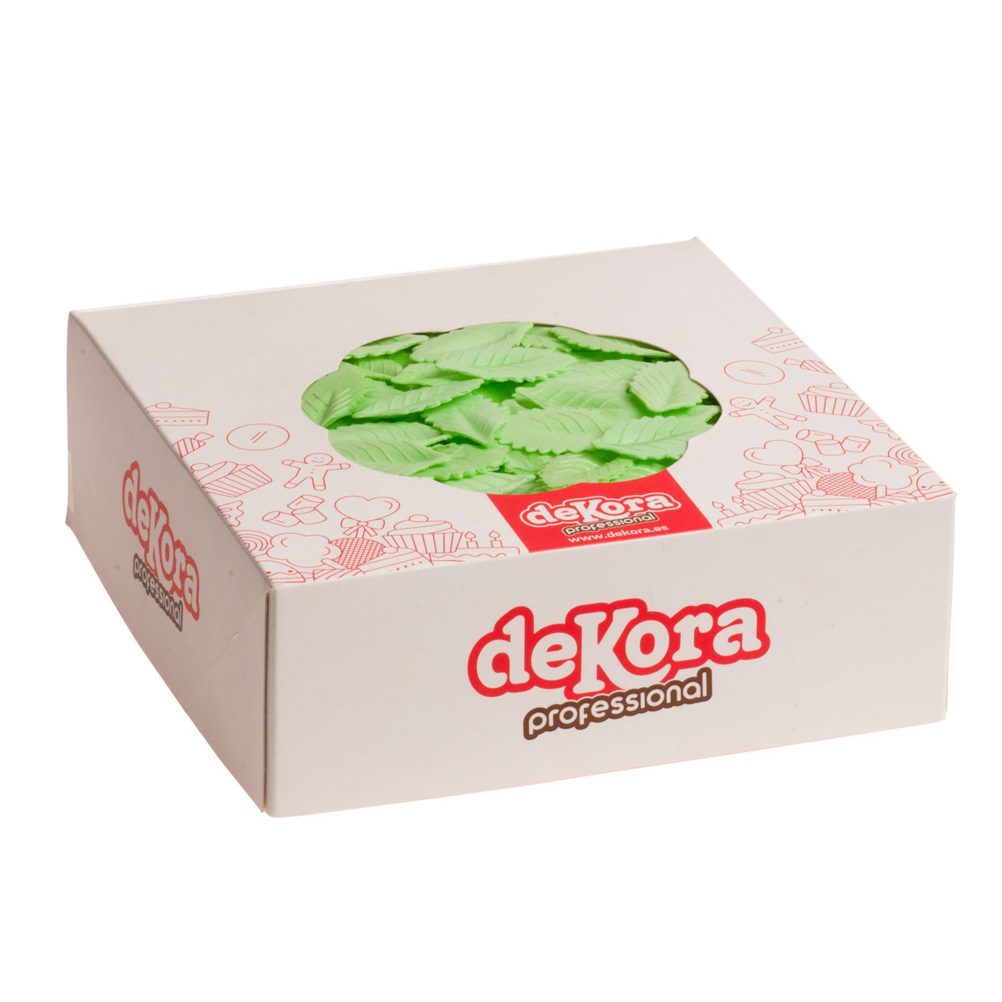 HOJAS DE OBLEA COMESTIBLES VERDE CLARO 1000 UD