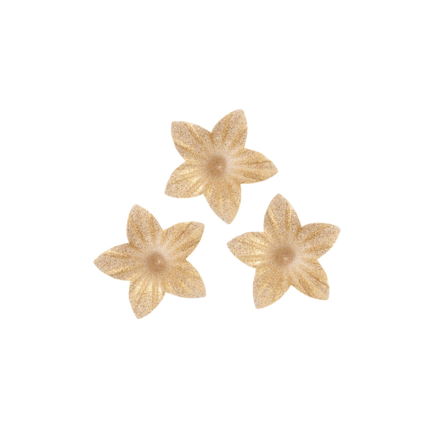 FLORES LILAS DE OBLEA COMESTIBLES 2 CM 400 UD