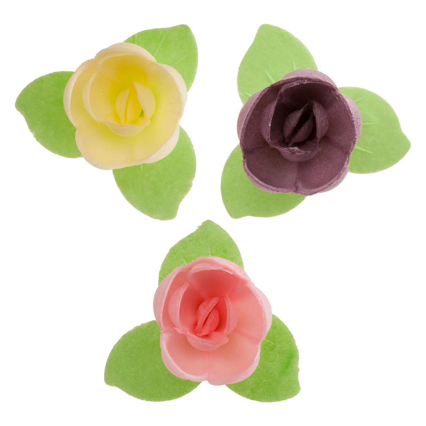 ROSAS MINI DE OBLEA 3 CM 75 UD