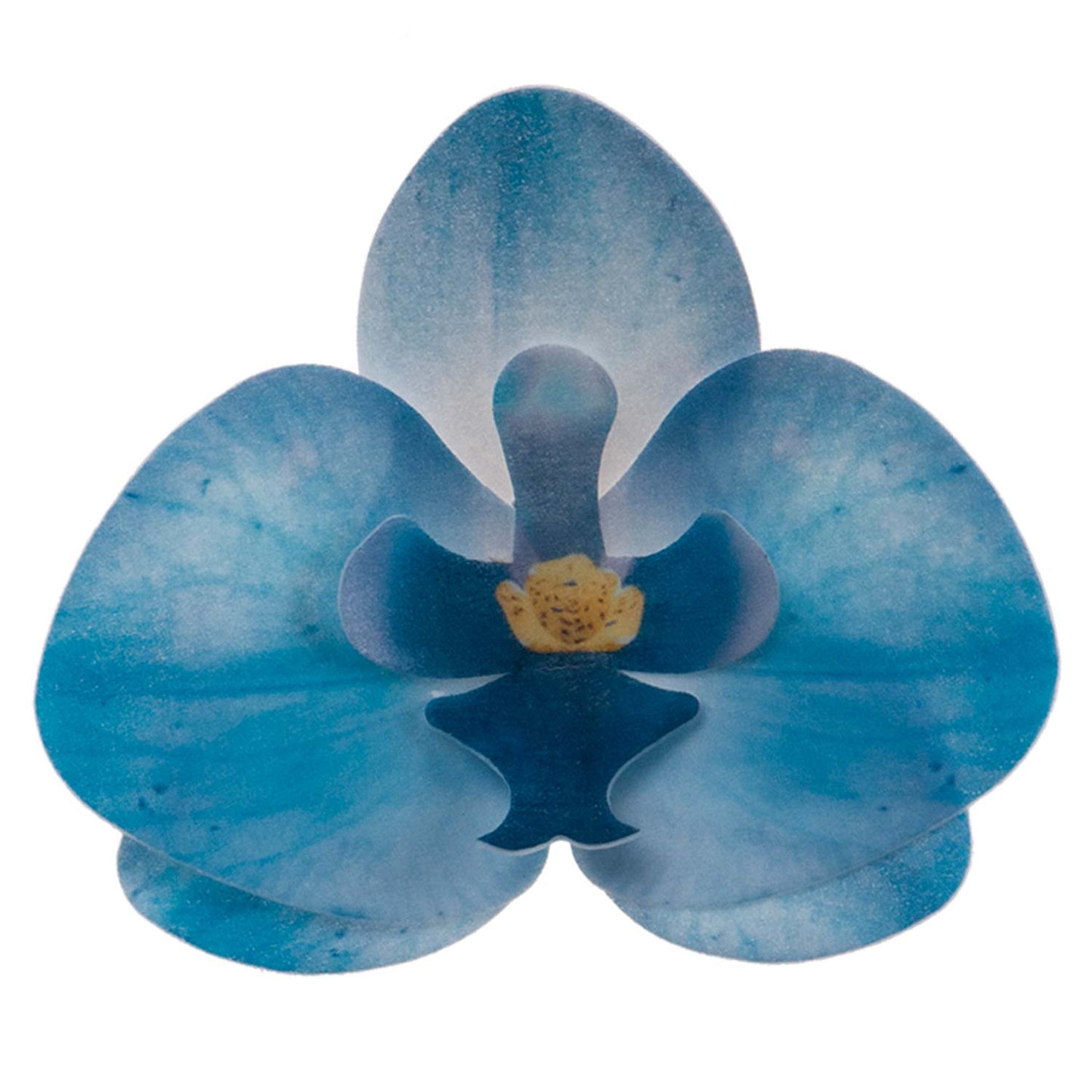 DECORACIÓN OBLEA COMESTIBLE 10 ORQUÍDEAS 8,5-7,5 CM