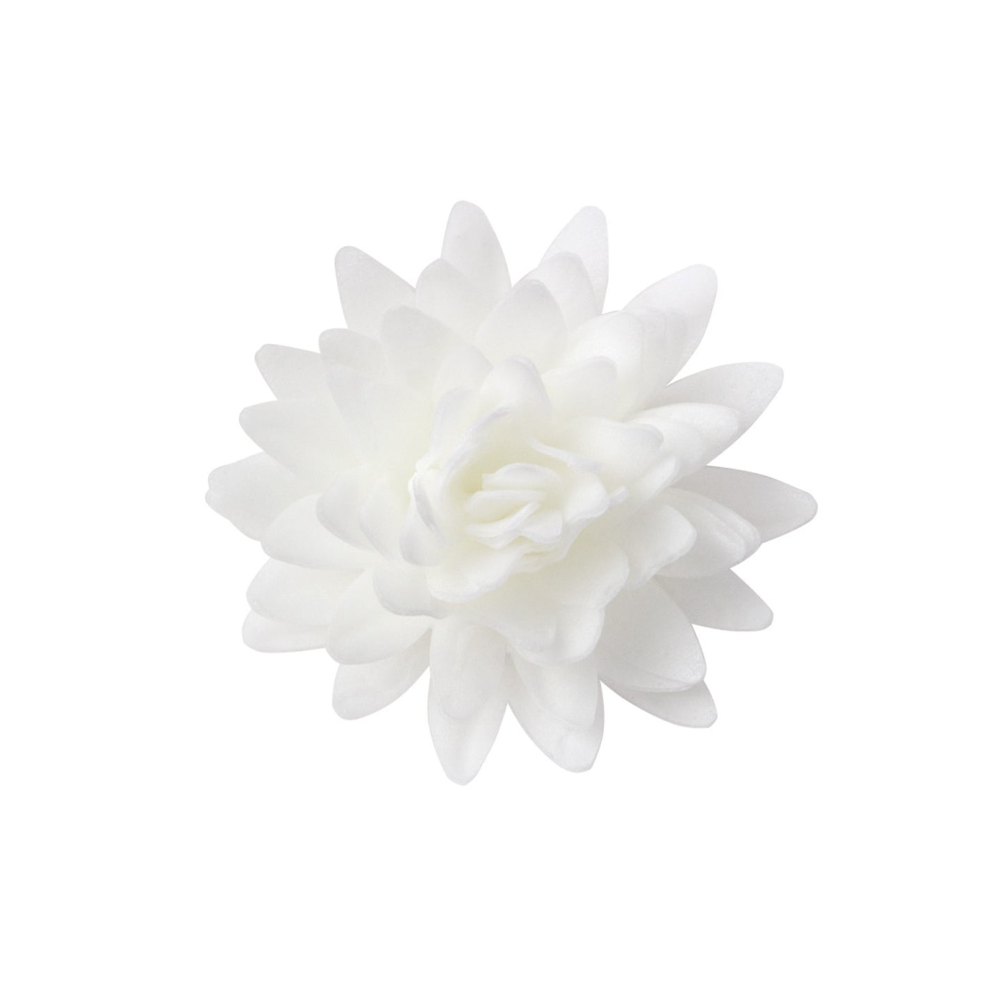 FLORES DE OBLEA BLANCAS 5,5 CM 18 UD