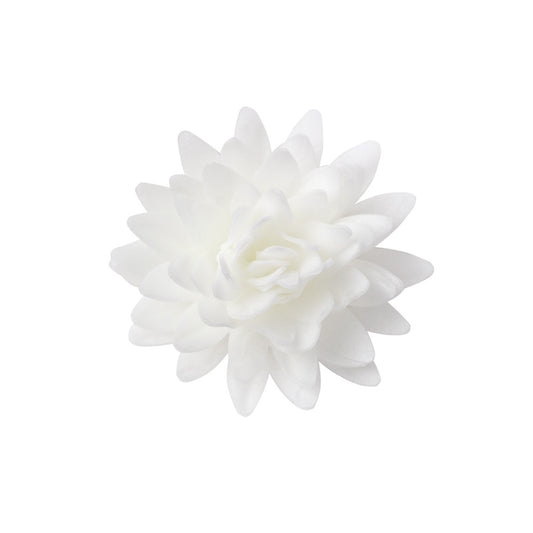 FLORES DE OBLEA BLANCAS 5,5 CM 18 UD