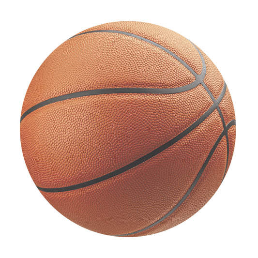 OBLEA PARA TARTAS DE BALON DE BALONCESTO REDONDA DE 20CM
