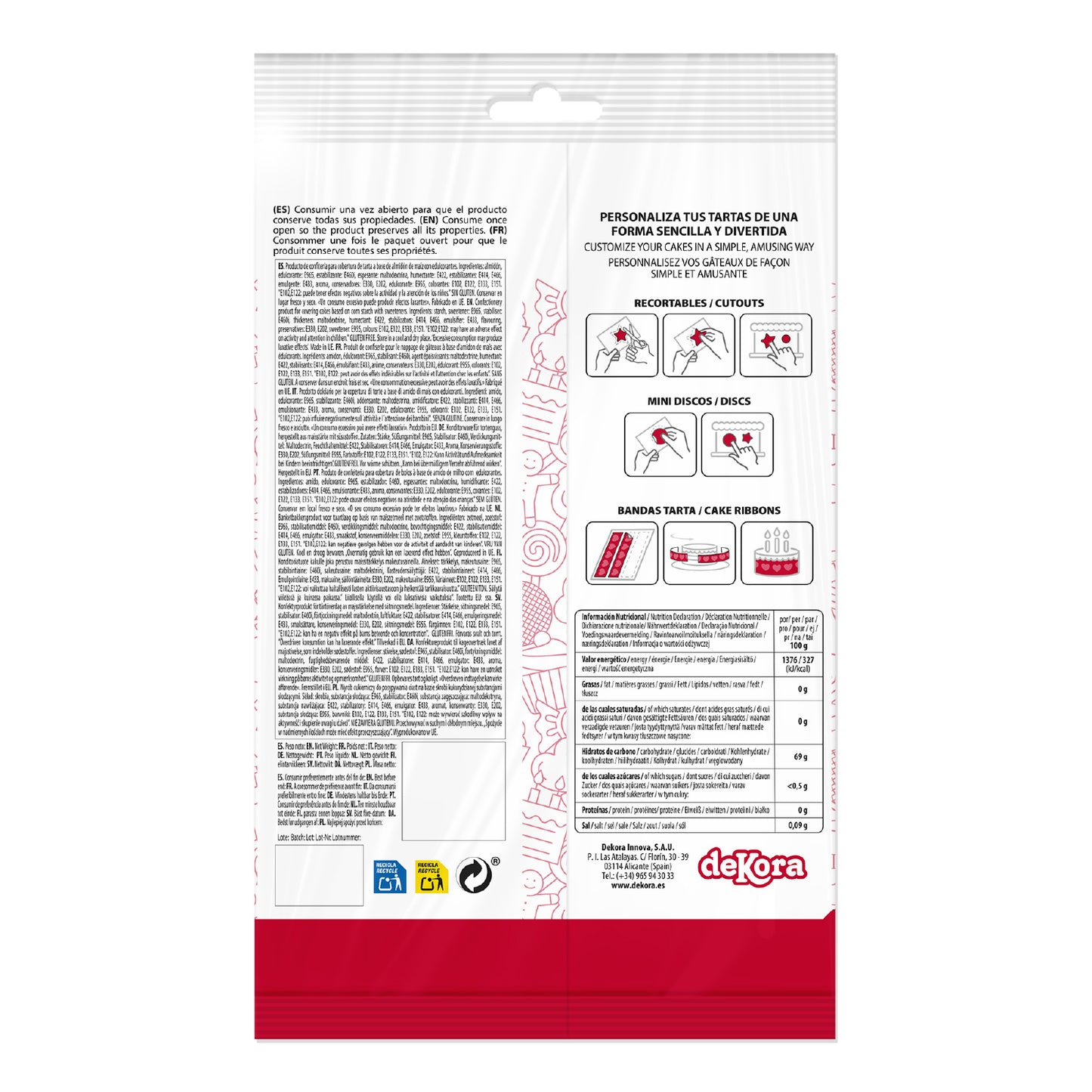 MINI DISCOS DE OBLEA DE ANIMALES DE LA SELVA REDONDOS DE 3,4CM