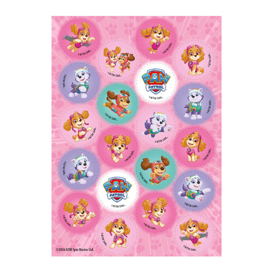 MINI DISCOS DE OBLEA DE SKYE & EVEREST REDONDOS DE 3,4CM
