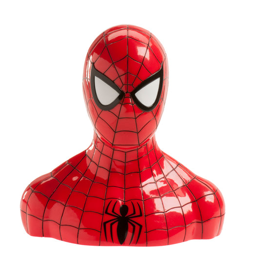 HUCHA SPIDERMAN CON BILLETES DE OBLEA 10GR