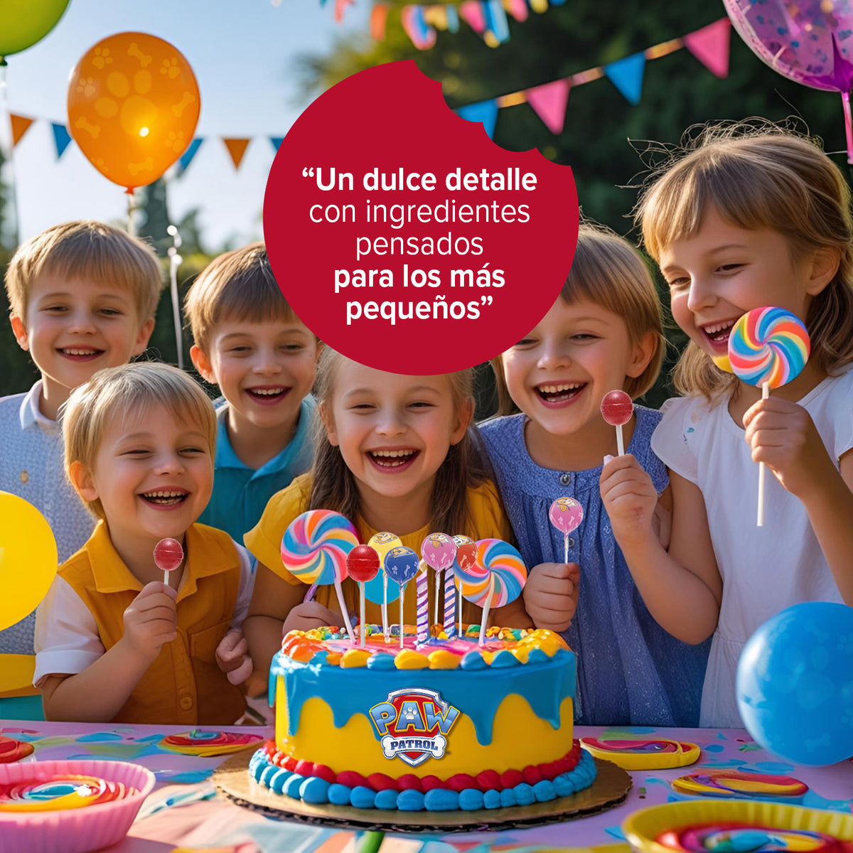 CARAMELO CON PALO DE PATRULLA CANINA 12 GR