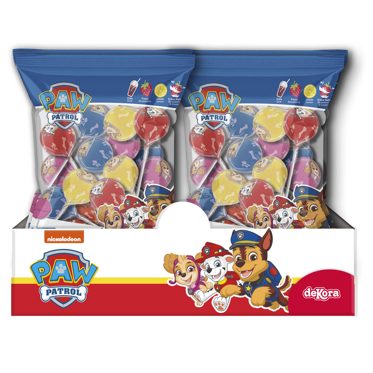 CARAMELO CON PALO DE PATRULLA CANINA 12 GR