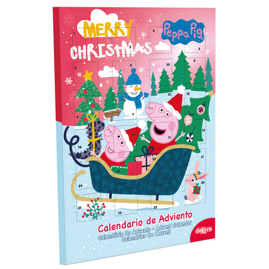 CALENDARIO ADVIENTO NAVIDAD PEPPA PIG | 24 Chocolates