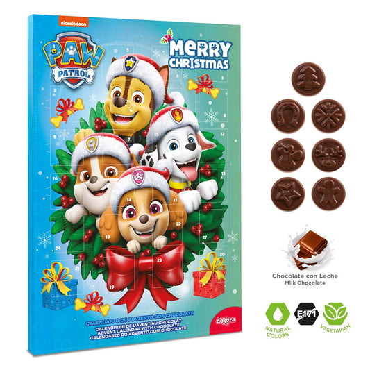 CALENDARIO ADVIENTO NAVIDAD PATRULLA CANINA | 24 Chocolates