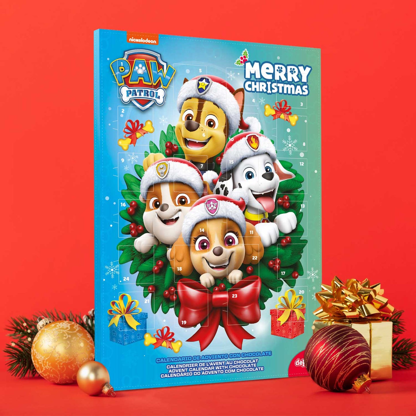 CALENDARIO ADVIENTO NAVIDAD PATRULLA CANINA | 24 Chocolates
