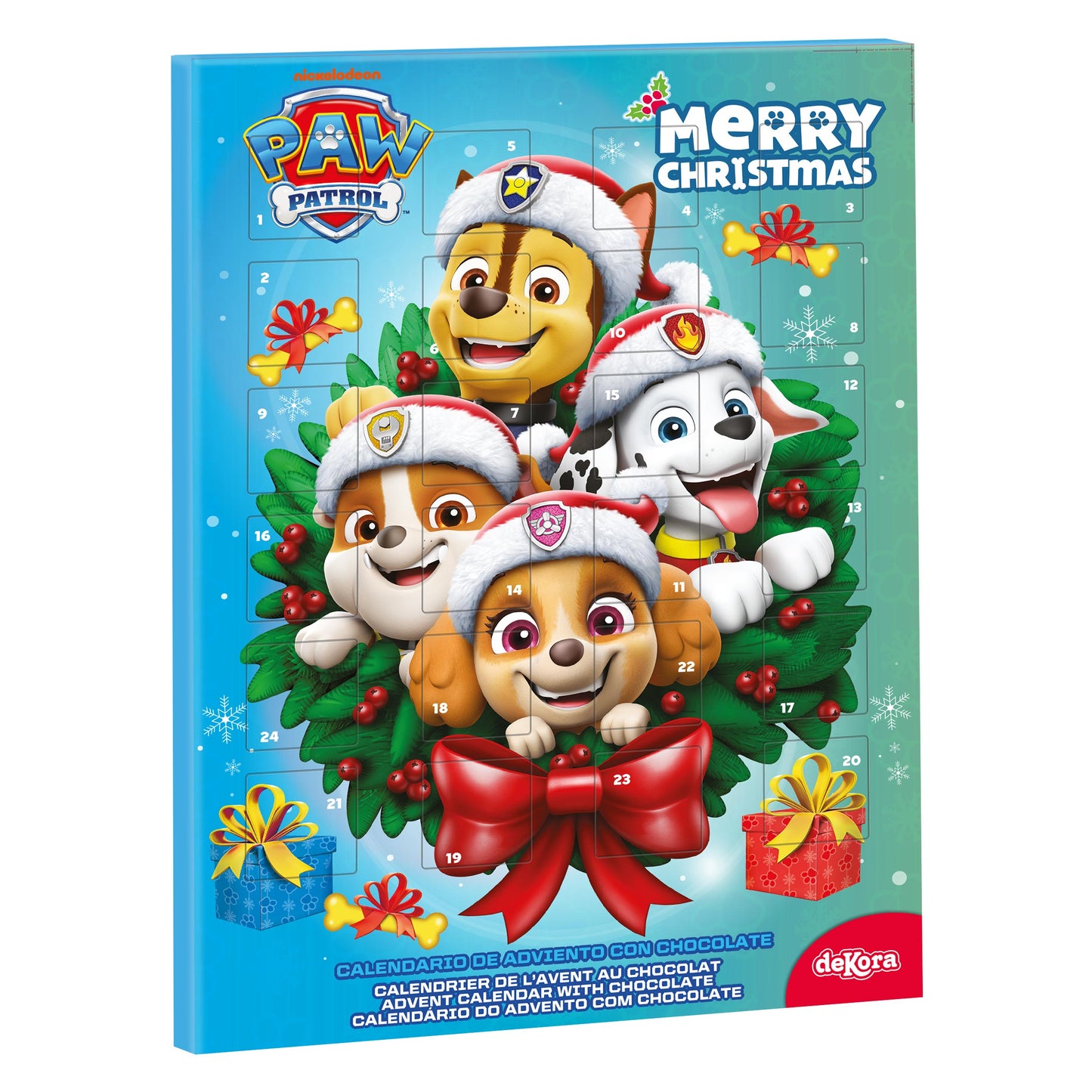 CALENDARIO ADVIENTO NAVIDAD PATRULLA CANINA | 24 Chocolates