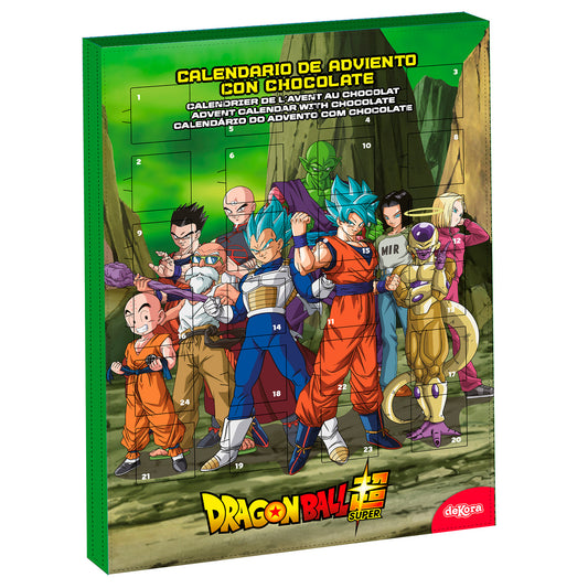 CALENDARIO ADVIENTO NAVIDAD DRAGON BALL | 24 Chocolates