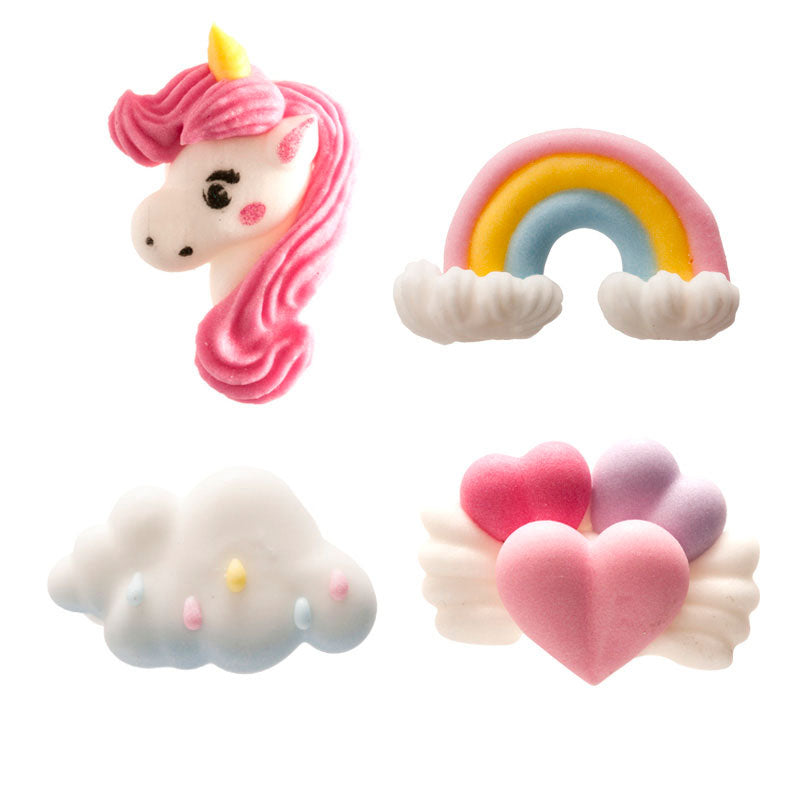 DECORACIONES COMESTIBLES UNICORNIO