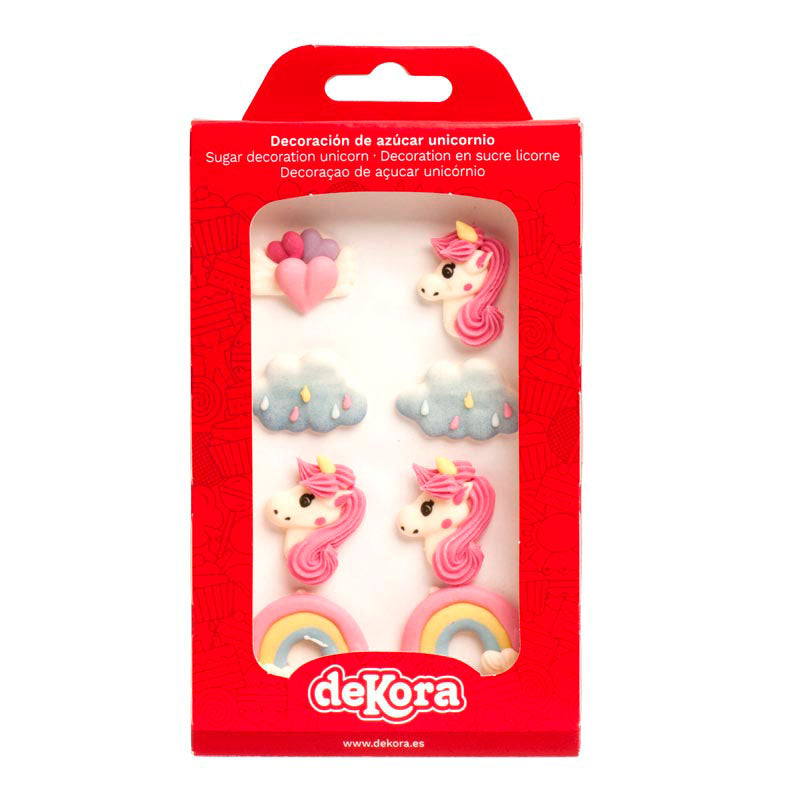 DECORACIONES COMESTIBLES UNICORNIO