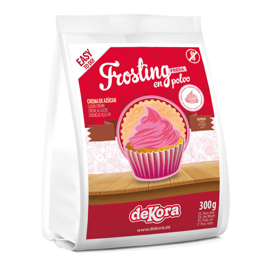 FROSTING EN POLVO FRESA 300 G