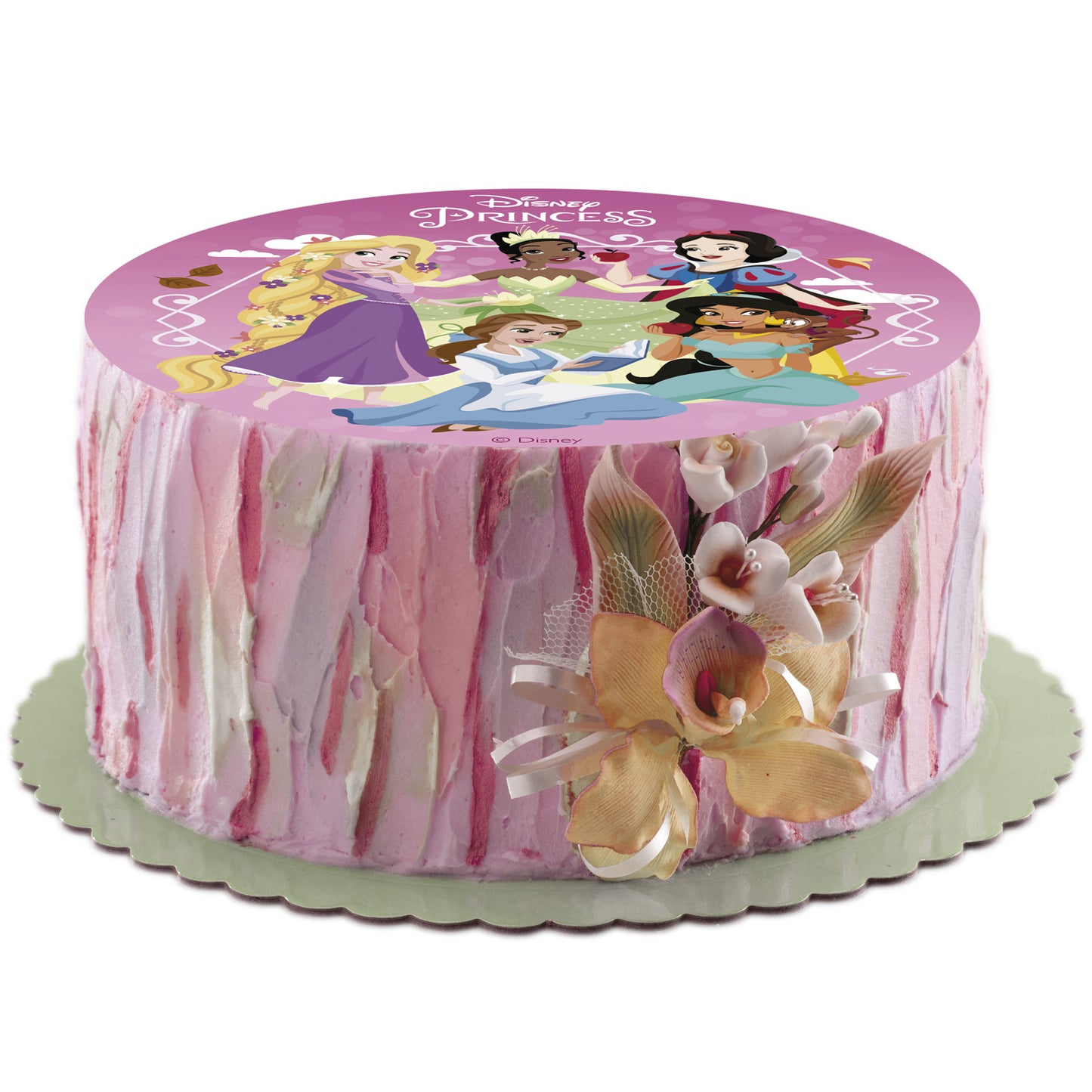 DISCO PARA TARTAS DE PRINCESAS DE 16CM