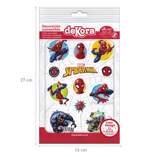 OBLEA PARA TARTAS DE SPIDERMAN RECORTABLE