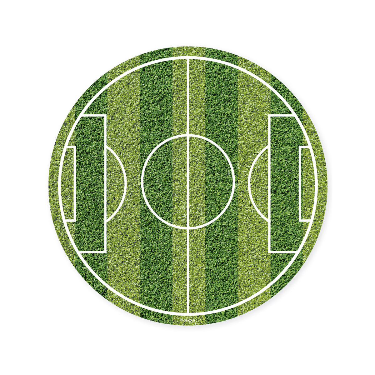 DISCO PARA TARTAS DE CAMPO DE FUTBOL DE 15.5 CM