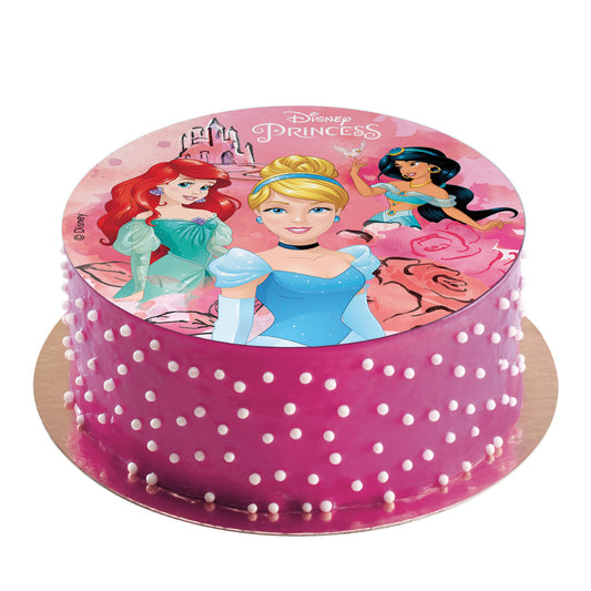 DISCO PARA TARTAS DE PRINCESAS DE 16CM