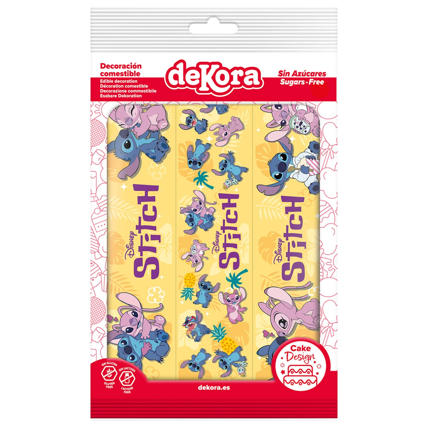 RIBBON DE STITCH COMESTIBLE PARA TARTA