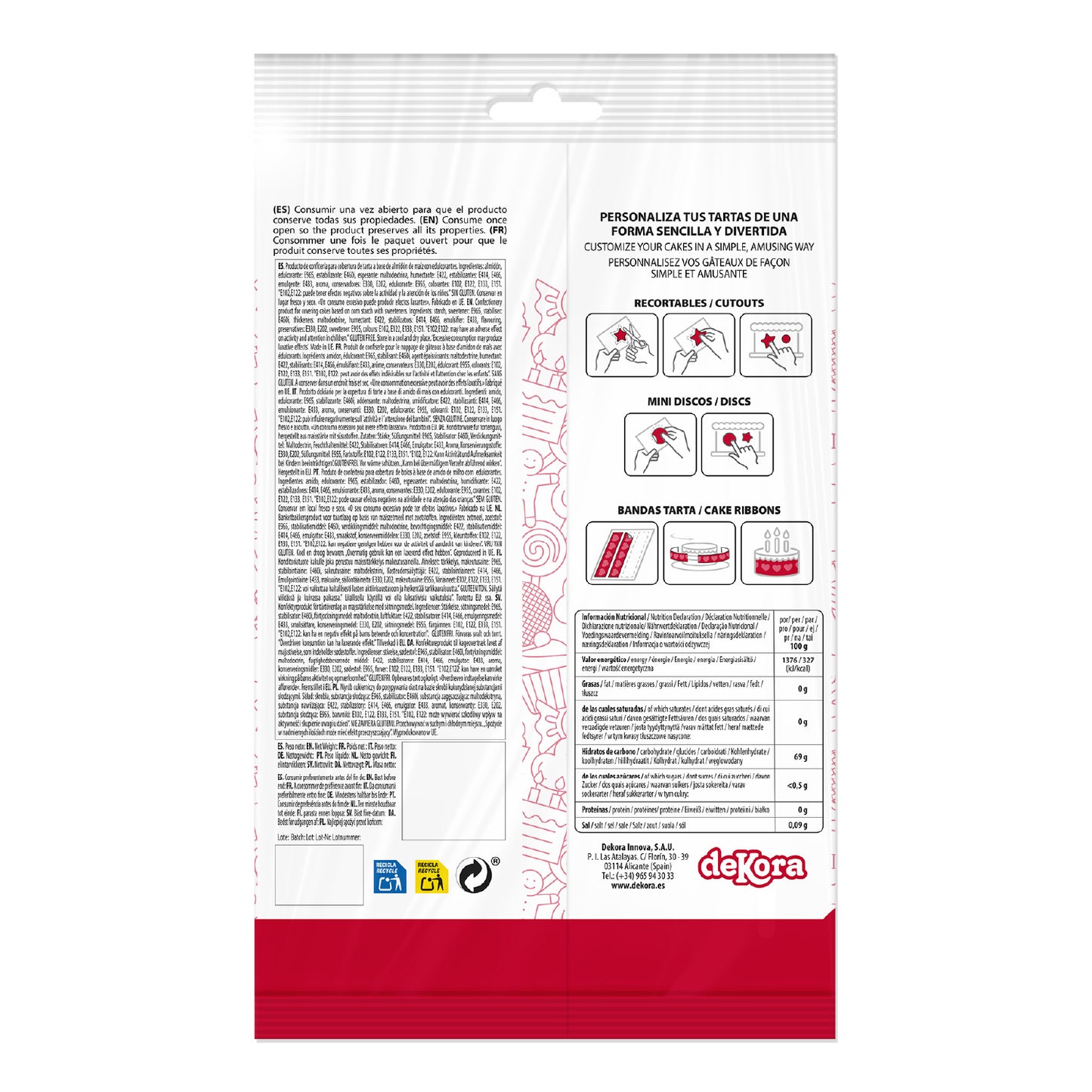DISCOS COMESTIBLES DE BLUEY REDONDOS 6 UDS DE 5,8CM